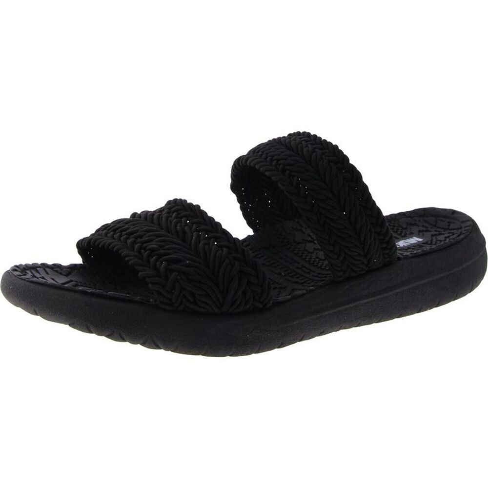 Muk Luks Black Women's Sandals
